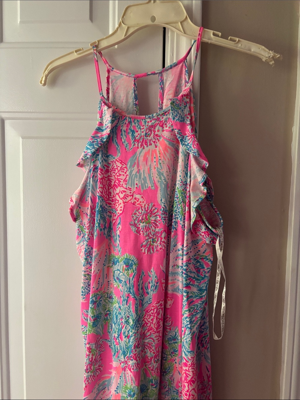 Lilly Pulitzer Pink Tropical-Print Maxi Dress - Picture 3 of 4